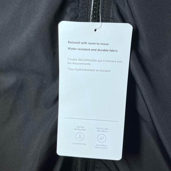 Athleta Jetset Bomber Jacket Black 1X NWT - Picture 10 of 13